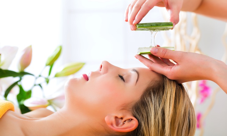 aloe vera maschera viso