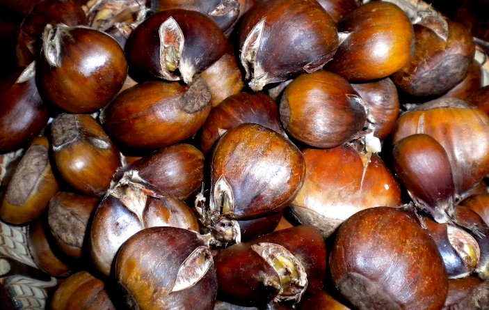 castagne per viso e capelli