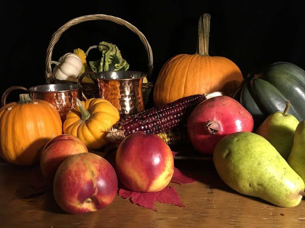 Frutta e verdura di stagione novembre